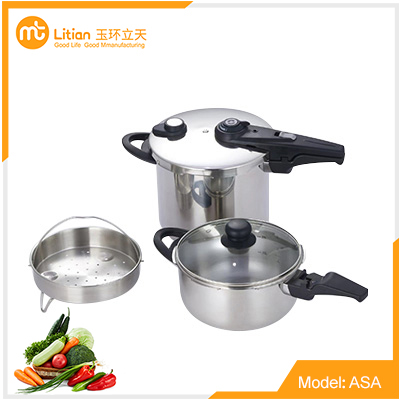 Key features of stainless steel pressure cooker sets