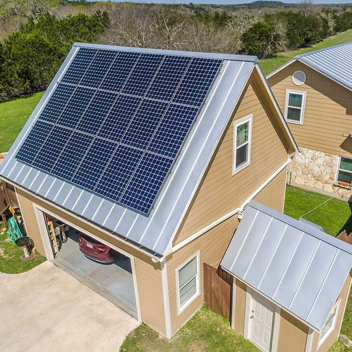 How a solar heat pump typically works