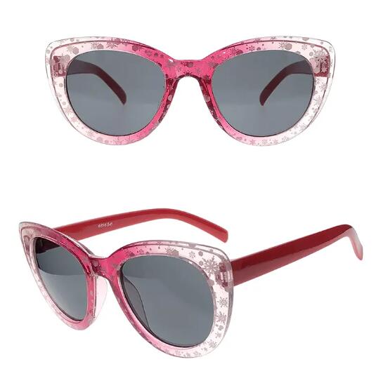 Kaleidoscope of Style: Exploring Colors and Styles in Cat Eye Ocean Lens Plastic Kids Sunglasses Collection