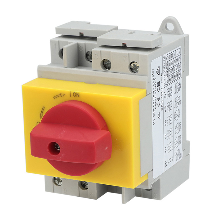 Applications of a DC Isolator Switch Rotary Handle