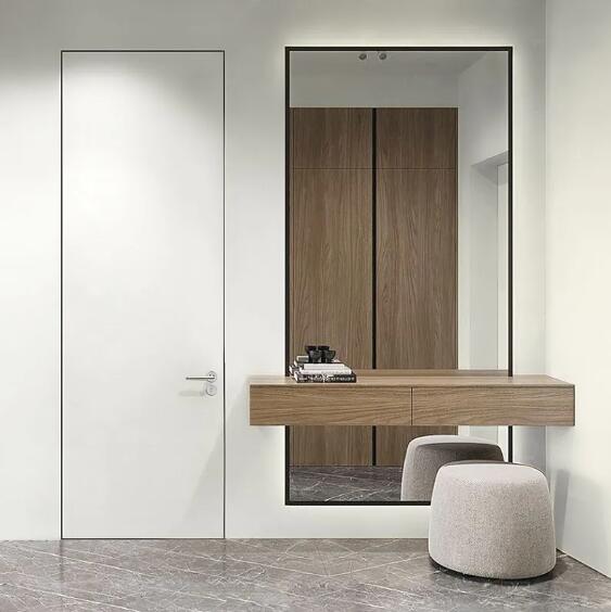 The Elegance of Frameless Wooden Interior Doors: A Modern Design Trend